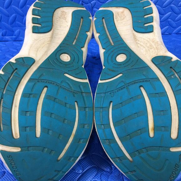 Brooks Glycerin GTS 20 Womens Running Shoes Blue Athletic Sneakers Size 7.5B - Picture 10 of 11